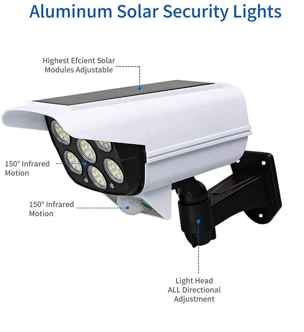 Safety Security Solar RF Motion detector safety LED Light flashes open automatically - more photos