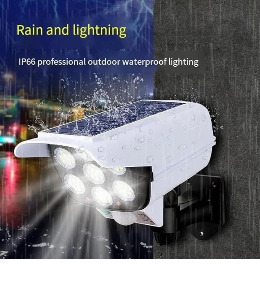 Safety Security Solar RF Motion detector safety LED Light flashes open automatically - more photos